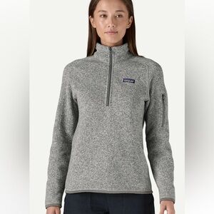 Patagonia The Better Sweater Fleece 1/4 Zip Stand Up Collar Pullover